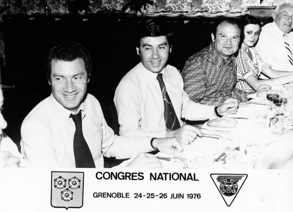 Congrès de la CNSCRA - Automobile. De g. D.: Claude Genot, Patrick Guibaud