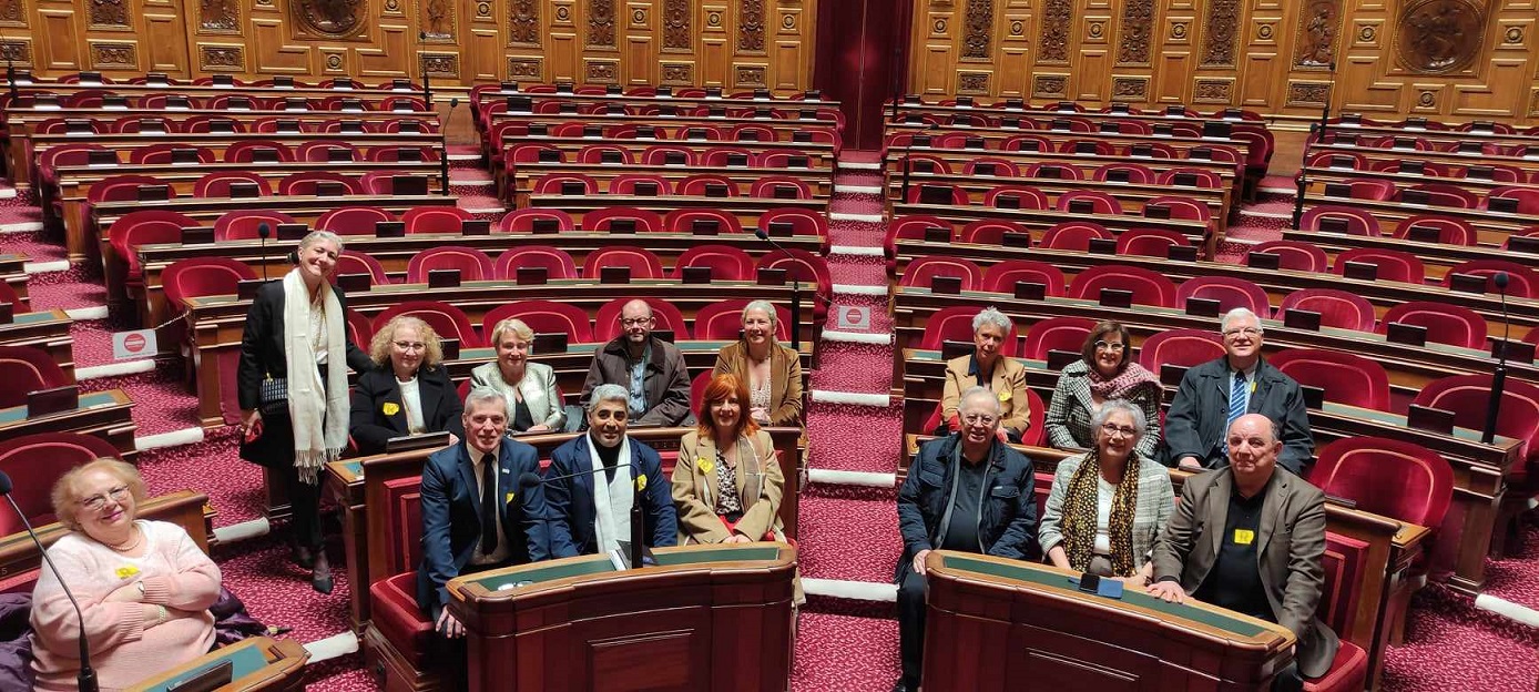 Visite du Sénat par les membres du Conseil d’administration de la CNAMS Île-de-France : un échange fructueux
